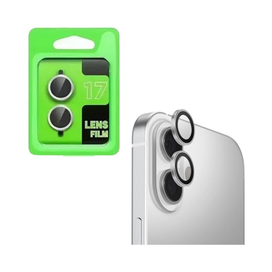 Back Camera Glass Protector for Apple iPhone 17 Silver